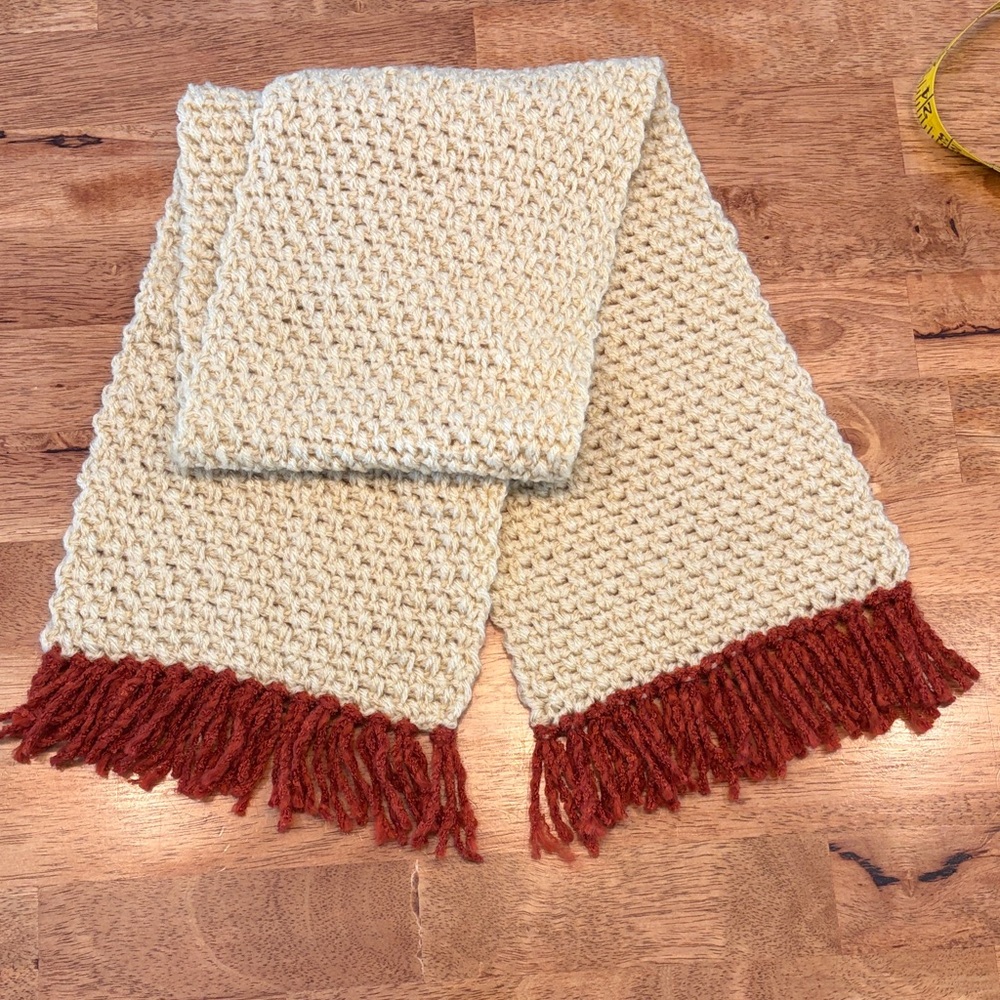 Hand Knit Scarf